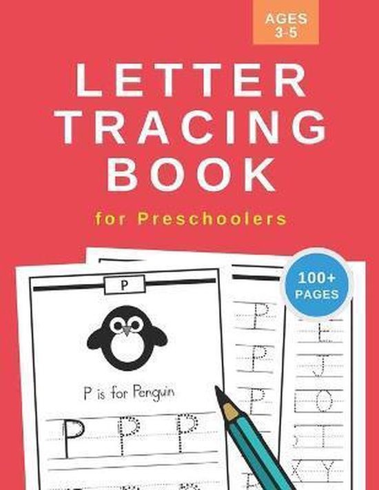 Letter Tracing Book for Preschoolers 9798664859577 Haniz Studio