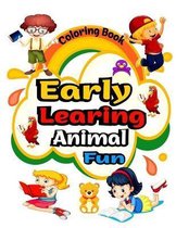 Coloring Book Early Learning Animal Fun