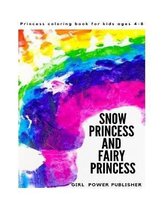 Princess coloring book for kids ages 4-8