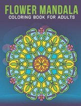 Flower Mandala Coloring Book For Adults