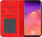 Samsung Galaxy S10 Bookcase - Rood