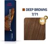 Wella Professionals Koleston Perfect Me+ - Haarverf - 7/71 Deep Browns - 60ml
