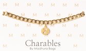 Charables by Madhura Bags Armband Goud – Waterproof – Hypoallergeen – RVS - Naamletter Z