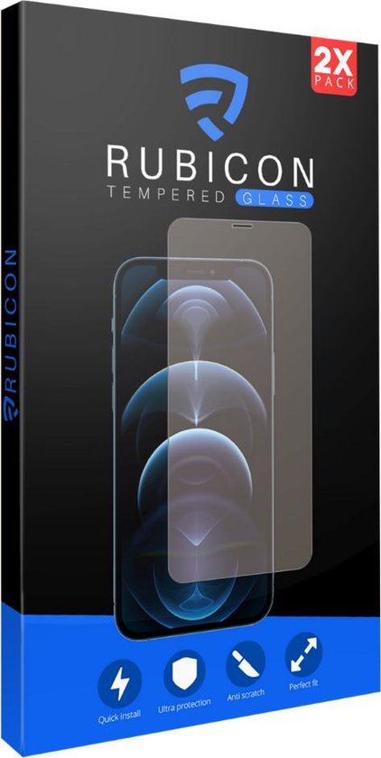 9H Tempered Glass Screen Protector - 2 stuks - Geschikt voor Nintendo Switch - Rubicon