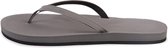 Indosole Flip Flop Essential Dames Slippers - Grijs - Maat 41/42