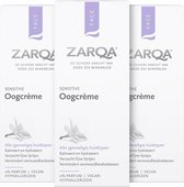 3x Zarqa Oogcreme Sensitive 15 ml