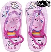 Peppa Pig Slippers met Bandje | Peppa Pig Teenslippers | Maat 26/27