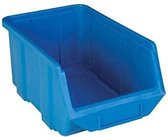 10 stuks BLAUW Lagerboxen A300 ( L x B x H- 368 x 219 x 148 mm ) Stapelboxen Magazijnbak Kunststof Stapelkrat Stapelbox Opbergbox