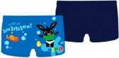 Bing het konijn zwembroek - blauw - Maat 104 / 110 - 4 / 5 jaar