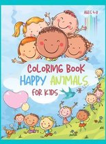 Coloring Book For Kids Ages 2-5 4-8