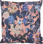 Floral Lila Kussenhoes | Outdoor / Buiten | Katoen / Polyester | 45 x 45 cm
