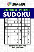 Big Brain Puzzle Sudoku Jumbo Print