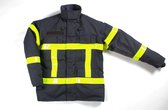 Blus Blouson Zwart Dag/Nacht-Striping Maat L