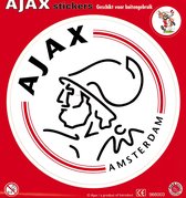 Ajax stickers voor buiten gebruik - 966003