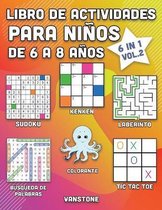 Libro de actividades para ninos de 6 a 8 anos