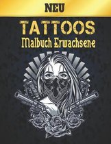 Neu Tattoos Malbuch Erwachsene