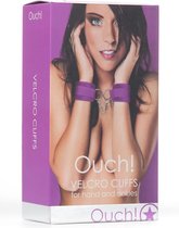 Velcro Cuffs - Purple - Bondage Toys - Cuffs