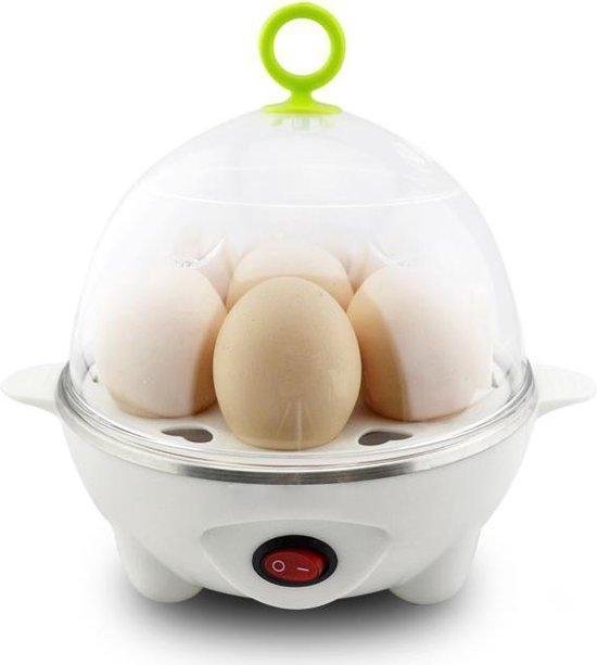 Vivid Green Eierkoker, 7 Eieren Capaciteit, Zwart, Multifunctioneel voor Koken/Pocheren/Stomen, 15.8x15.8x16.4 cm, 360W, Polycarbonaat, BPA-vrij, 630g Vivid Green Eierkoker, 7 Eieren Capaciteit, Zwart, Multifunctioneel voor Koken/Pocheren/Stomen, 15.8x15.8x16.4 cm, 360W, Polycarbonaat, BPA-vrij, 630g
