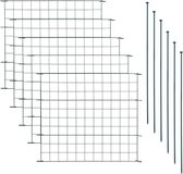 Evel Pond & Garden mesh 11 pièces 71x71cm 6X6cm mesh noir