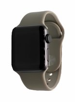 Geschikt Voor Smart Watch Sport Band -  Stone - 38mm En 40mm - ML - Geschikt Voor Smart Watches - Maat: 38 en 40