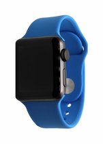 Geschikt Voor Smart Watch Sport Band -  Surf Blue - 38mm En 40mm - SM - Geschikt Voor Smart Watches - Maat: 38 en 40