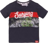 Dirkje baby jongens t-shirt Surfing Navy