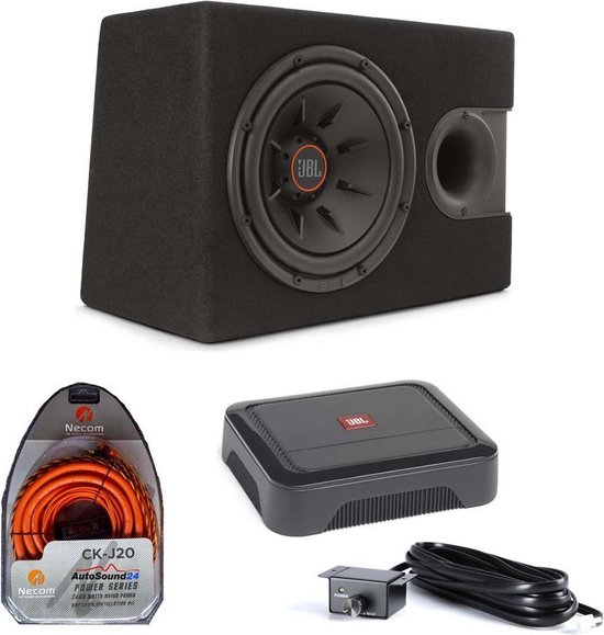 JBL Subwoofer Pakket JBL S21224SS Gepoorte Behuizing + JBL CLUB A600