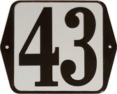 Huisnummer standaard nummer 43