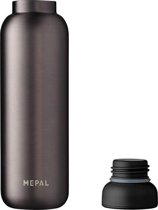 Mepal - Bouteille thermos Ellipse - 500 ml - Bouteille isotherme - Anti-fuite - Titane