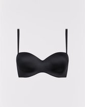 Maidenform Strapless Minimizer Bra Vrouwen Beha - Black - Maat 85D