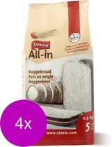 Soezie All-In Roggebrood - Bakproducten - 4 x 2.5 kg