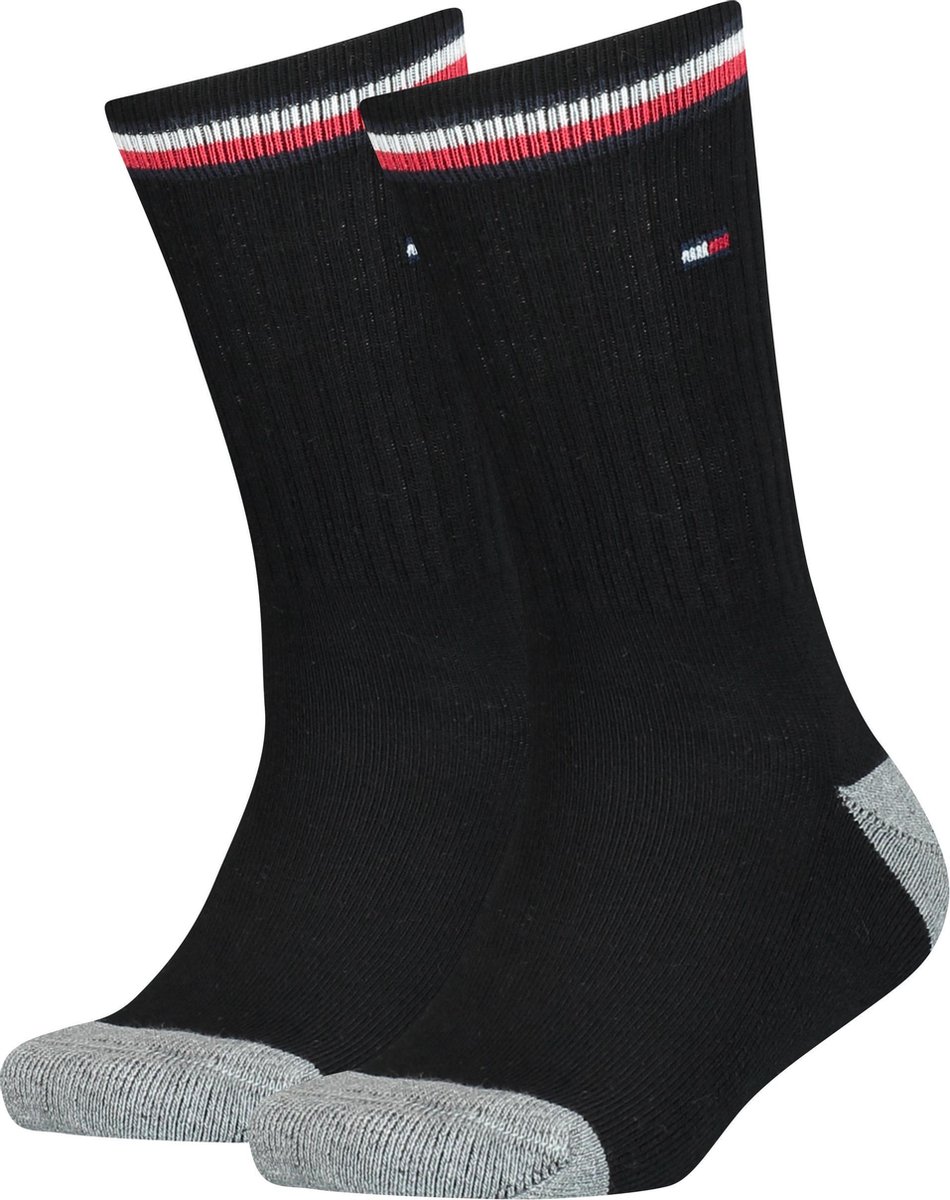 Tommy Hilfiger KIDS ICONIC SPORTS SOCK 2P Kinderen Sokken Maat 35-38