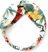 Haarband White Flowers | Bloemen | Elastische Bandana | Fashion Favorite