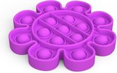 Fidget - Fidget Toys Pop It Speelgoed - Push Bubble Pop Het Fidgets Speelgoed Autisme Behoeften Squishy Antistress Reliever Zintuiglijke Speelgoed Volwassen Kind Grappige Anti Stress- Paars