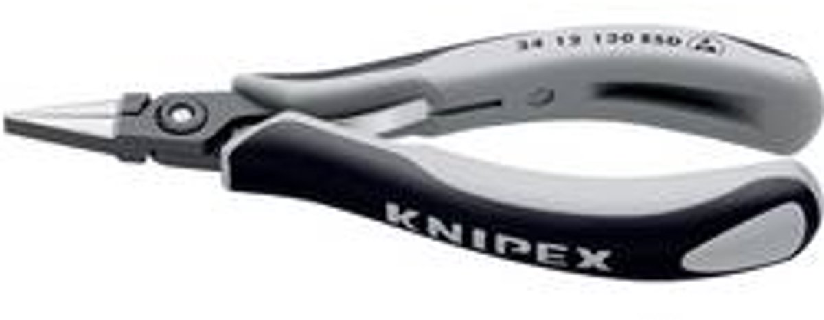 Knipex 34 12 130 ESD Grijptang Platte Bek 130mm ESD