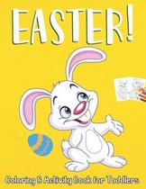 Easter Coloring and Activity Book for Toddlers