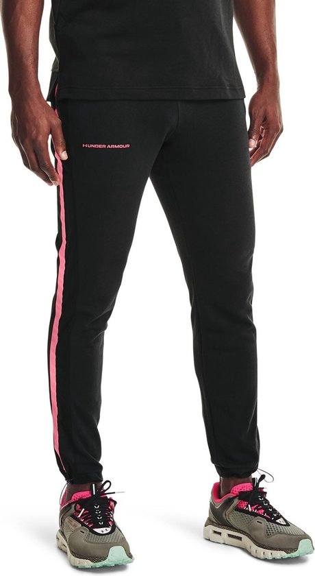 Under Armour Rival Terry AMP PANT-BLK - Maat MD