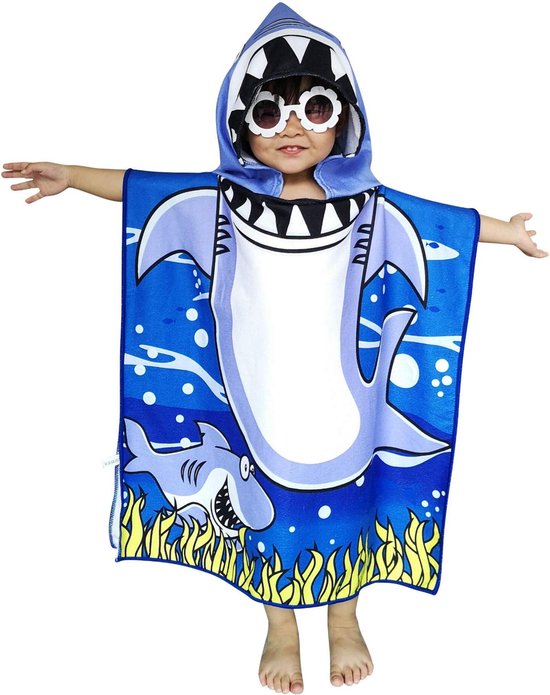 Jaxy Cape De Bain Bebe Cape De Bain Enfant Enfants Poncho Serviette De Plage Bol Com