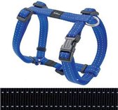 Rogz for dogs snake tuig zwart - 16 mmx32-52 cm - 1 stuks