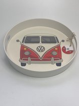 Volkswagen T1 Dienblad Bamboe Rood