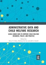 Omslag Administrative Data and Child Welfare Research