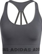 Adidas Aeroknit Sport Bh / Sportbeha - Grijs Dames - Maat XS