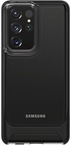 Spigen Neo Hybrid Backcover Samsung Galaxy S21 Ultra hoesje - Zwart