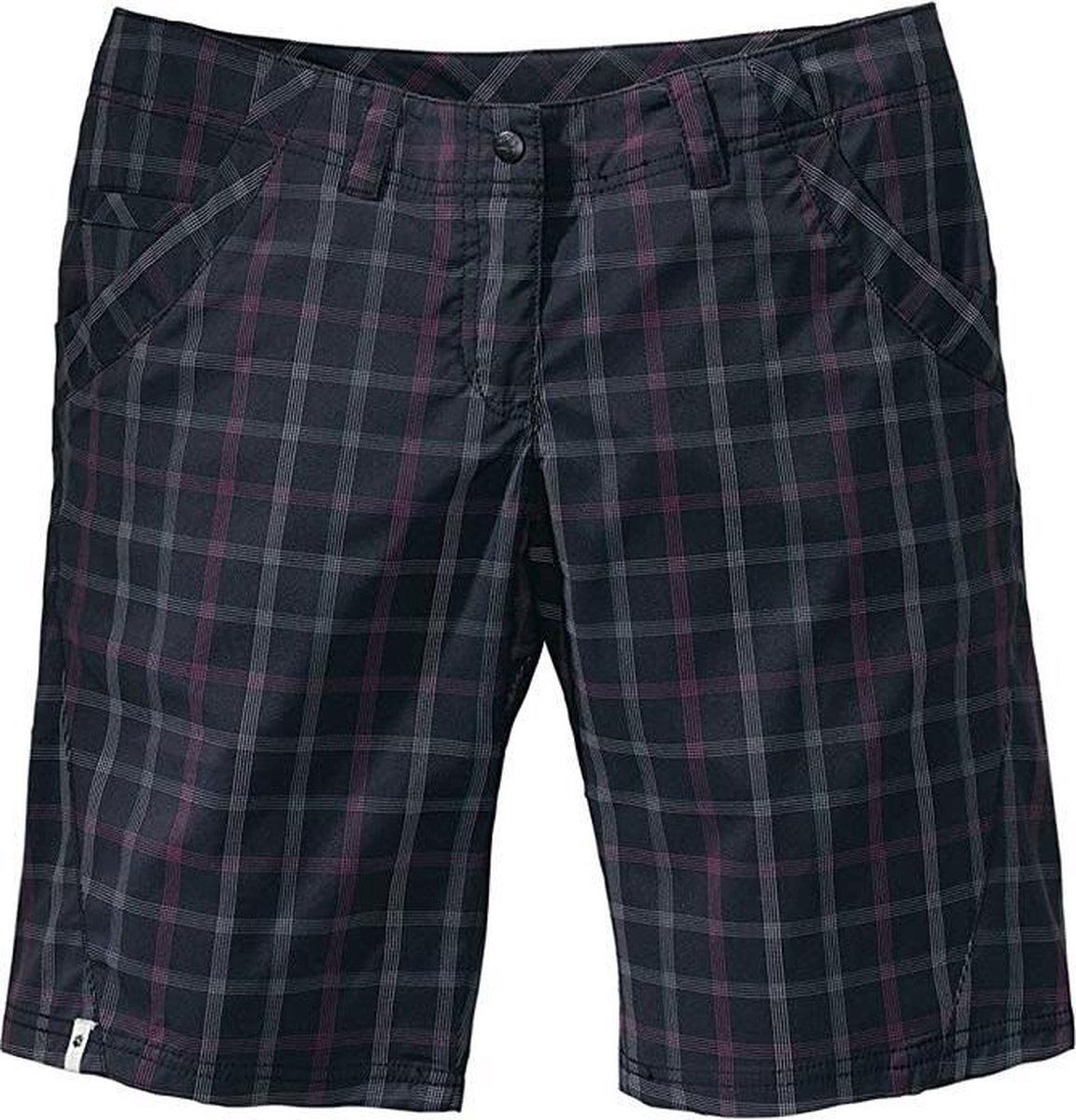 Jack Wolfskin Light Grid Short Korte broek Dames Zwart