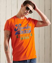 Superdry Heren tshirt Lichtgewicht Collegiate T-shirt met print