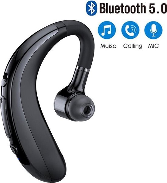 WiseGoods Draadloze Headset met Microfoon - Bluetooth 5.0 Oortje - Handsfree  Bellen... | bol