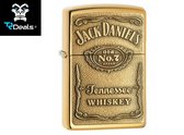 TR Deals |Gas aansteker Jack Daniel's Goud Label Emblem