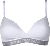 Emporio Armani Padded Triangle Bra Wit-XL