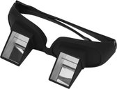 WiseGoods Luie Leesbril - Prismabril - Lazy Glasses - Horizontale Lig Leesbril voor In Bed - Prisma Reader - Bril