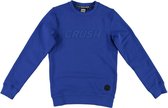 Crush denim blauwe jongens sweater - Maat 104